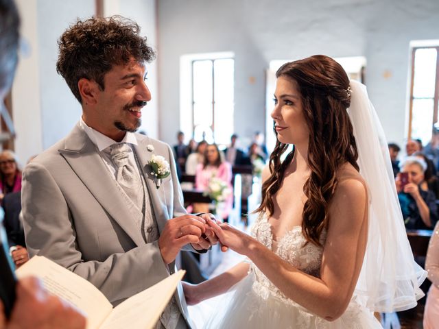 Il matrimonio di guglielmo e letizia a Bassano Romano, Viterbo 40