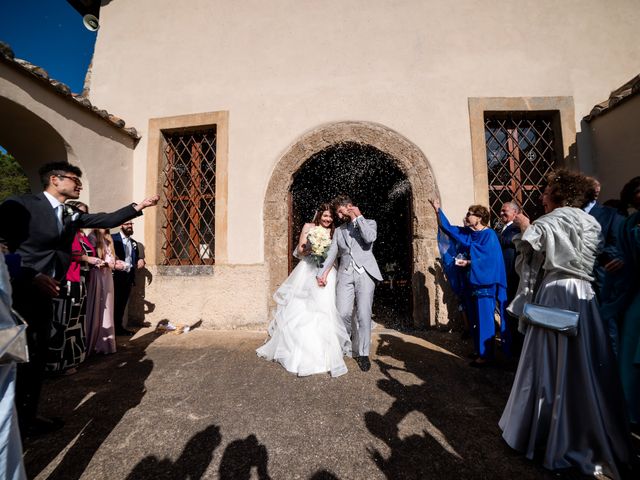 Il matrimonio di guglielmo e letizia a Bassano Romano, Viterbo 43
