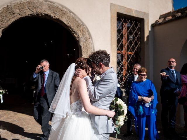 Il matrimonio di guglielmo e letizia a Bassano Romano, Viterbo 44
