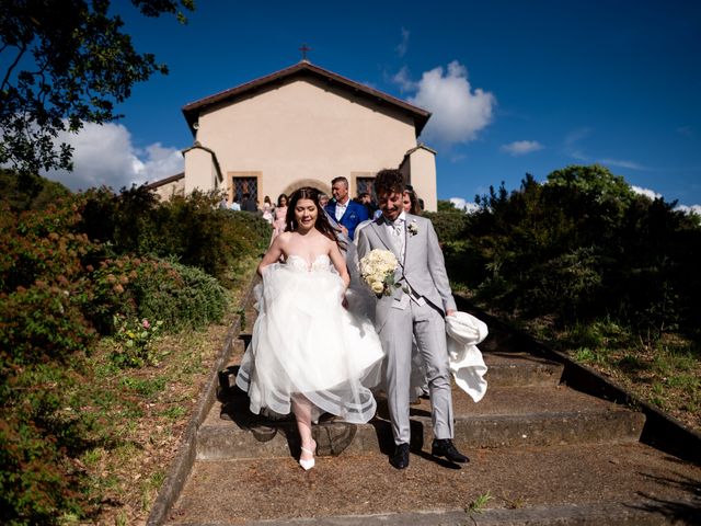 Il matrimonio di guglielmo e letizia a Bassano Romano, Viterbo 46