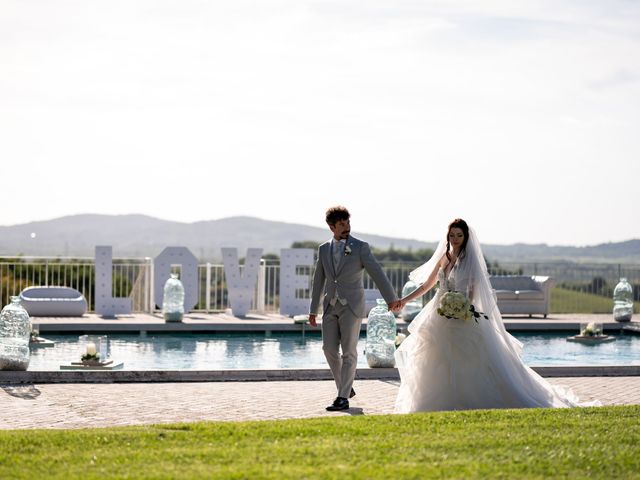 Il matrimonio di guglielmo e letizia a Bassano Romano, Viterbo 54
