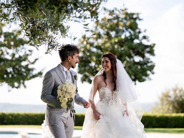 Il matrimonio di guglielmo e letizia a Bassano Romano, Viterbo 55