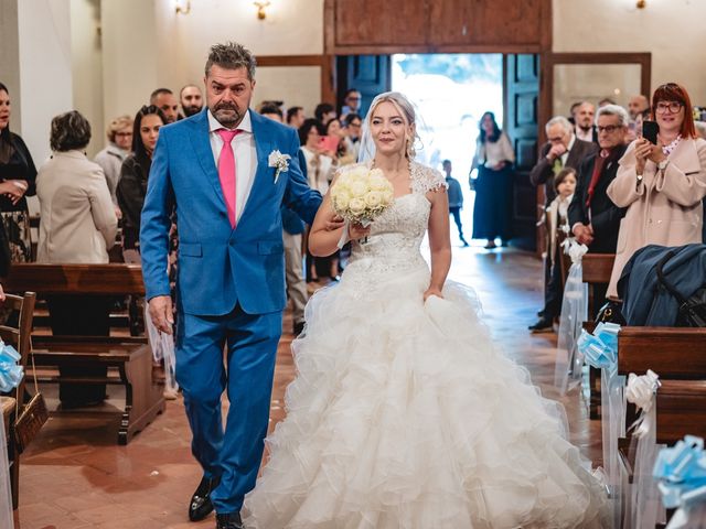 Il matrimonio di Nico e Denise a Montaione, Firenze 23