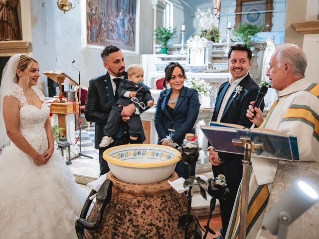 Il matrimonio di Nico e Denise a Montaione, Firenze 29