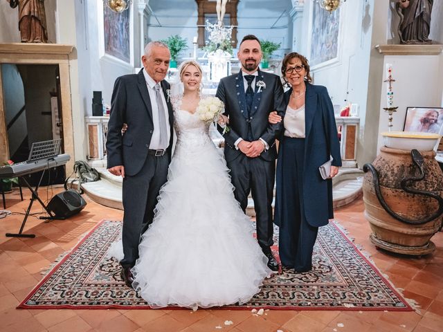 Il matrimonio di Nico e Denise a Montaione, Firenze 33