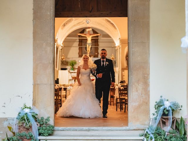 Il matrimonio di Nico e Denise a Montaione, Firenze 34