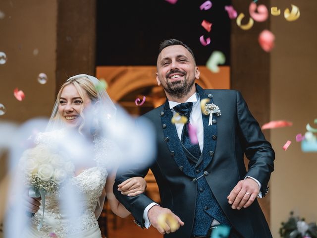 Il matrimonio di Nico e Denise a Montaione, Firenze 35