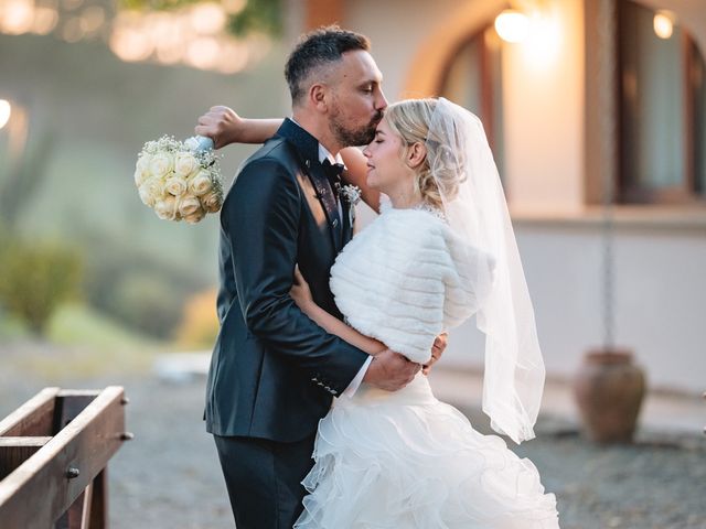 Il matrimonio di Nico e Denise a Montaione, Firenze 43