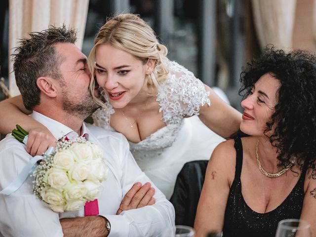Il matrimonio di Nico e Denise a Montaione, Firenze 61