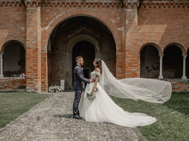 Il matrimonio di Luca e Jessica a Abbadia Cerreto, Lodi 79