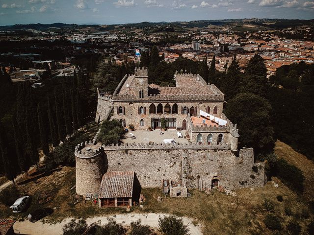 Il matrimonio di Josh e Virginia a Poggibonsi, Siena 1