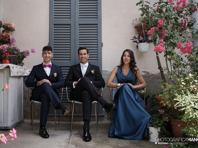 Il matrimonio di Francesco e Céline a Varese, Varese 78