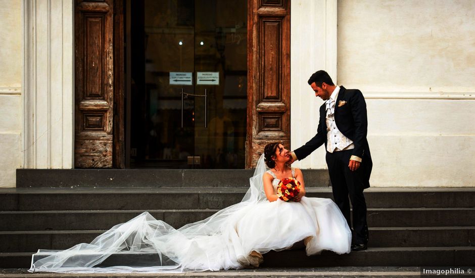 Il matrimonio di Simone e Rebecca a Genzano di Roma, Roma