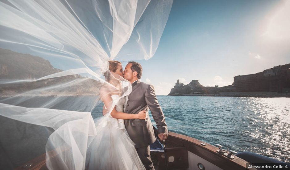 Il matrimonio di Enrico e Giancarla a Portovenere, La Spezia