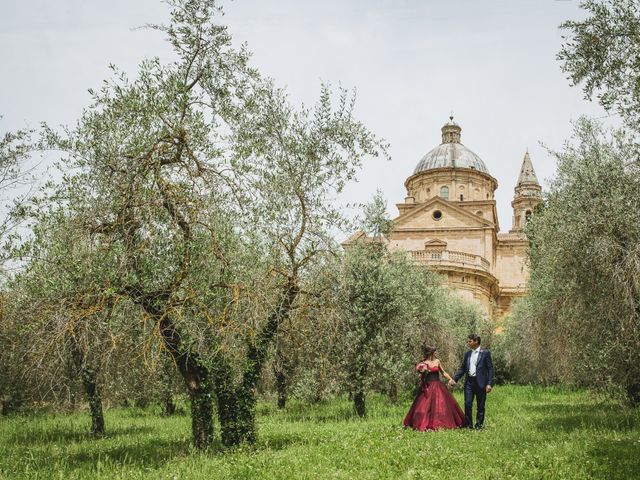 Il matrimonio di Alberto e Valeria a Montepulciano, Siena 22