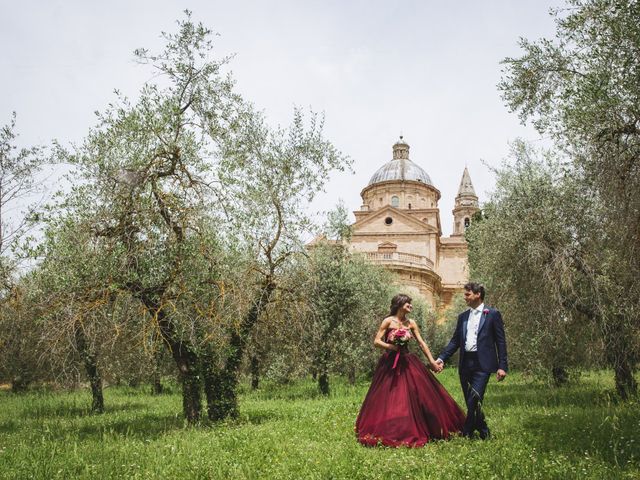 Il matrimonio di Alberto e Valeria a Montepulciano, Siena 23