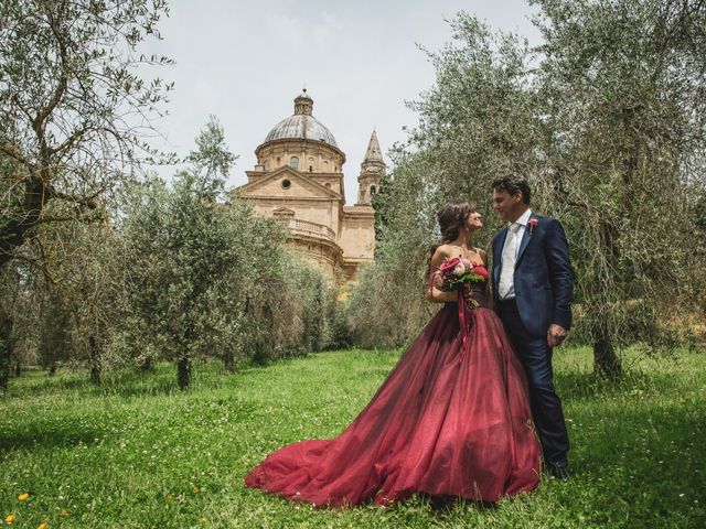 Il matrimonio di Alberto e Valeria a Montepulciano, Siena 24