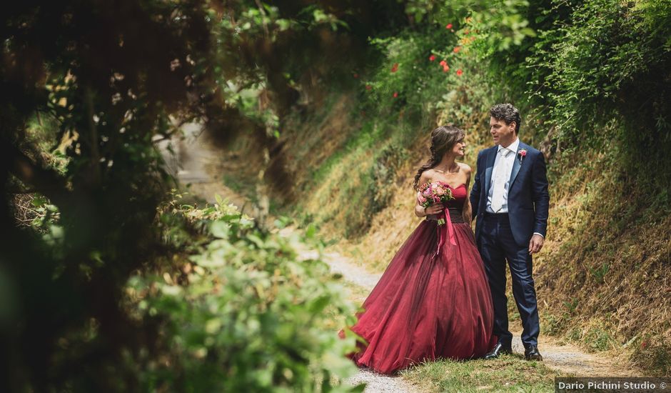 Il matrimonio di Alberto e Valeria a Montepulciano, Siena