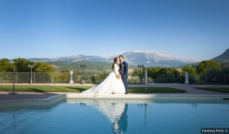 Il matrimonio di Fabrizio e Alessandra a Sulmona, L'Aquila