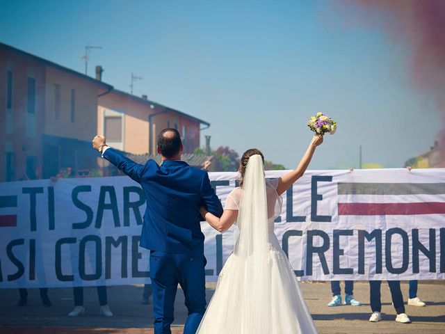 Il matrimonio di Fabrizio e Giulia a Corte de&apos; Frati, Cremona 45