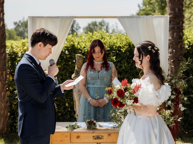 Il matrimonio di Namgyu e Eleonora a Mapello, Bergamo 47