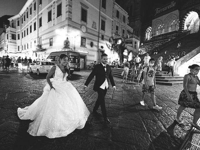 Il matrimonio di Caterina e Damiano a Amalfi, Salerno 36