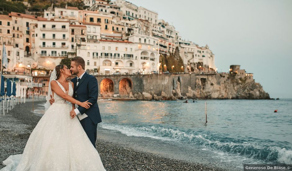 Il matrimonio di Caterina e Damiano a Amalfi, Salerno