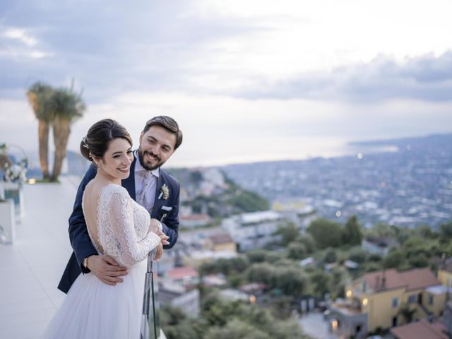 Il matrimonio di Giusy e Vincenzo a Lettere, Napoli 52