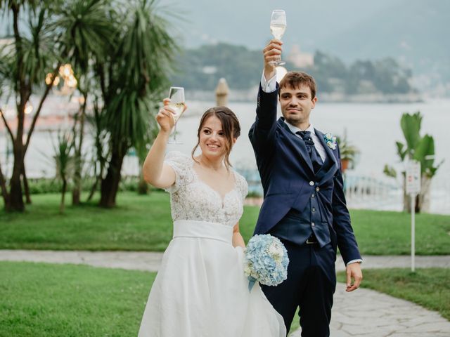 Il matrimonio di Claudio e Vanessa a Santa Margherita Ligure, Genova 55