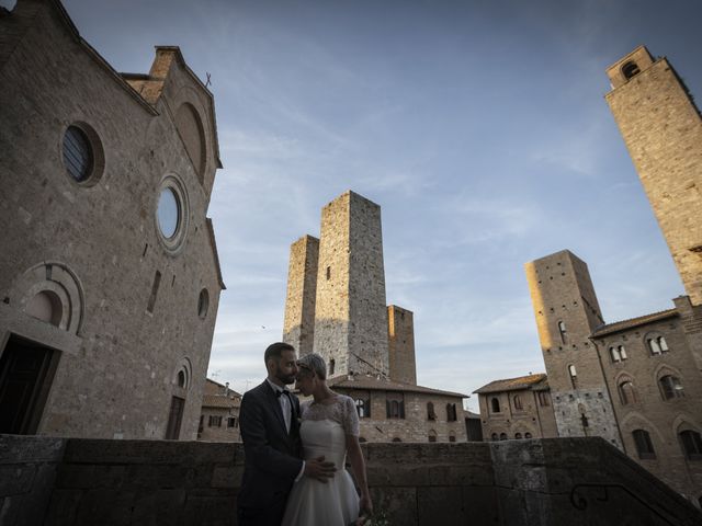 Il matrimonio di Andrea e Giada a San Gimignano, Siena 49