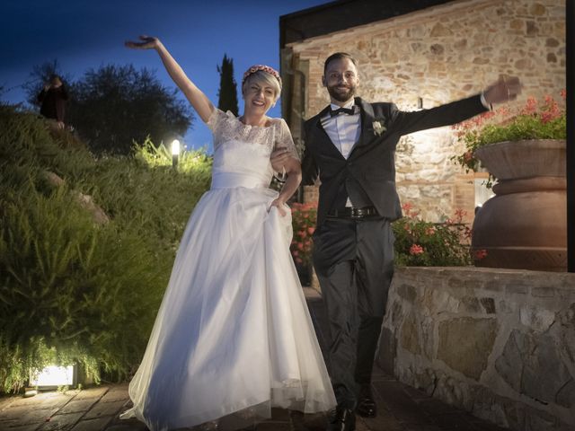 Il matrimonio di Andrea e Giada a San Gimignano, Siena 56