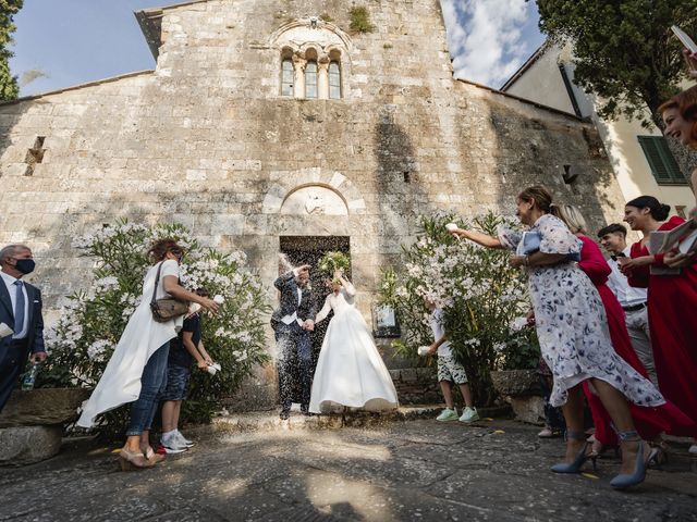 Il matrimonio di Saverio e Federica a Sovicille, Siena 31