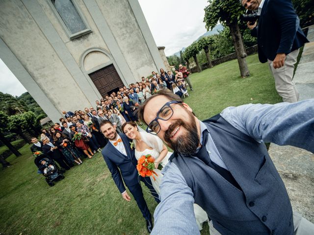 Il matrimonio di Luca e Valentina a Uggiate -Trevano, Como 42