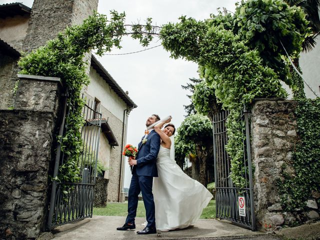 Il matrimonio di Luca e Valentina a Uggiate -Trevano, Como 46