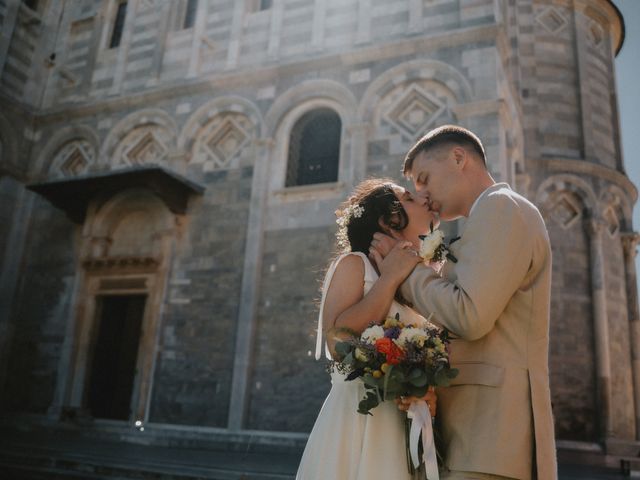 Il matrimonio di David e Elena a Pisa, Pisa 1