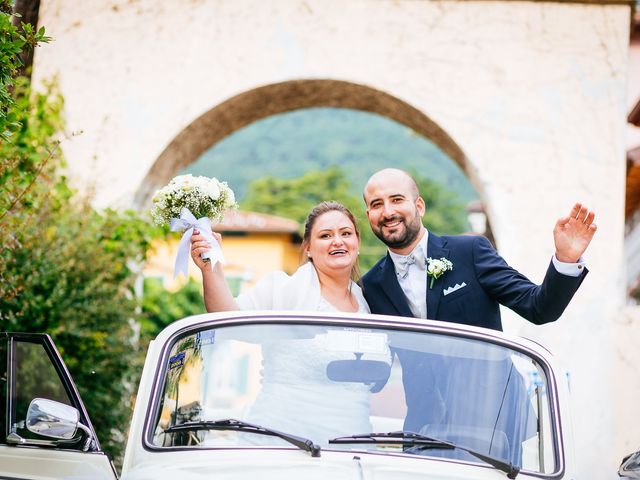 Il matrimonio di Davide e Alessia a Lierna, Lecco 33