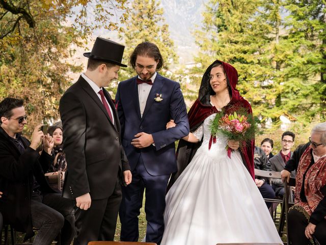 Il matrimonio di Cristina e Michele a Strigno, Trento 9