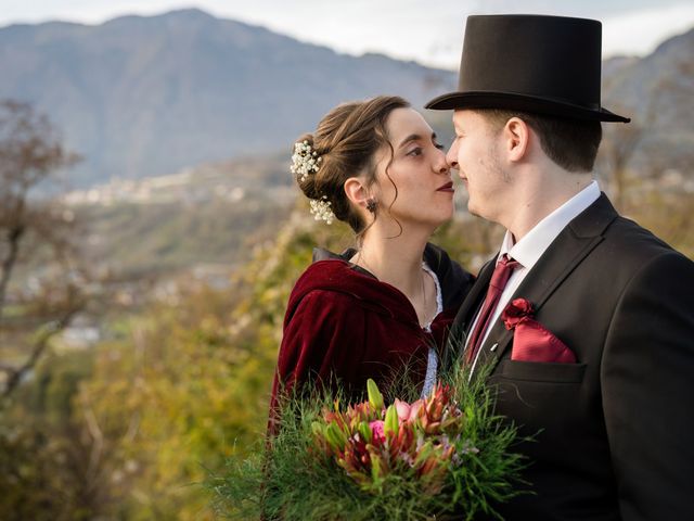 Il matrimonio di Cristina e Michele a Strigno, Trento 30