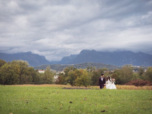 Il matrimonio di Giuliano e Megi a Limana, Belluno 60