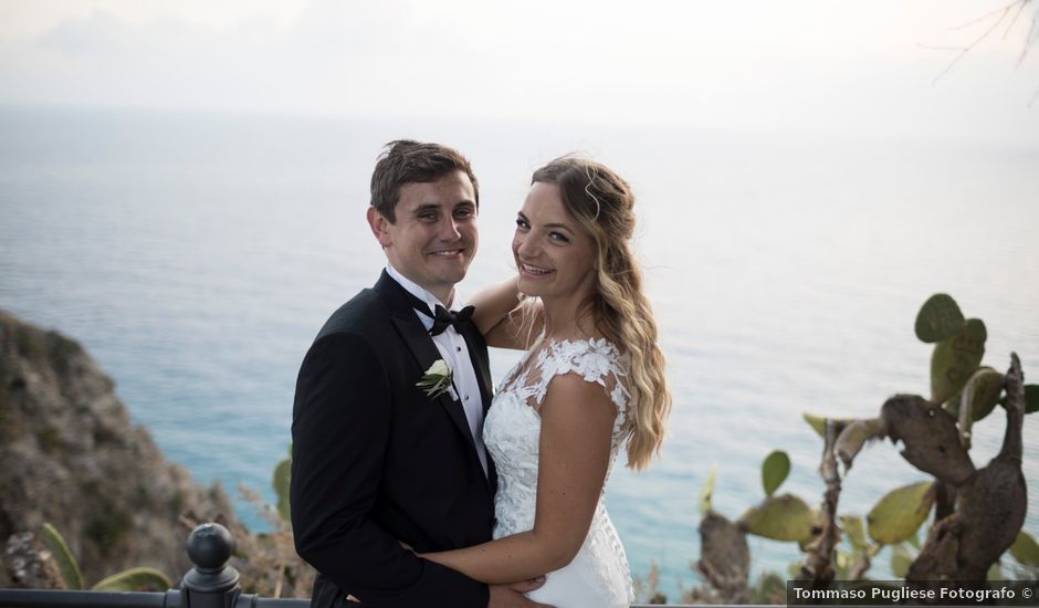 Il matrimonio di Anthony e Katie a Ricadi, Vibo Valentia