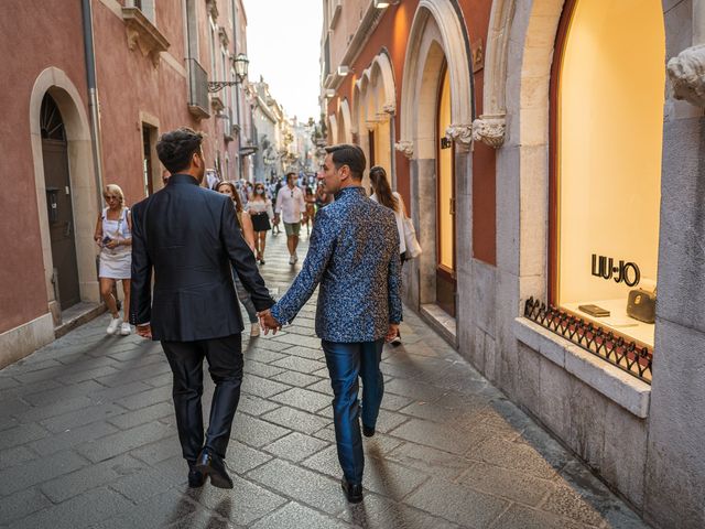 Il matrimonio di Marco e Piero a Taormina, Messina 97