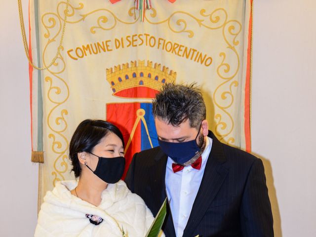 Il matrimonio di Mariko e Marco a Sesto Fiorentino, Firenze 22