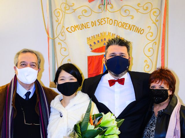 Il matrimonio di Mariko e Marco a Sesto Fiorentino, Firenze 28