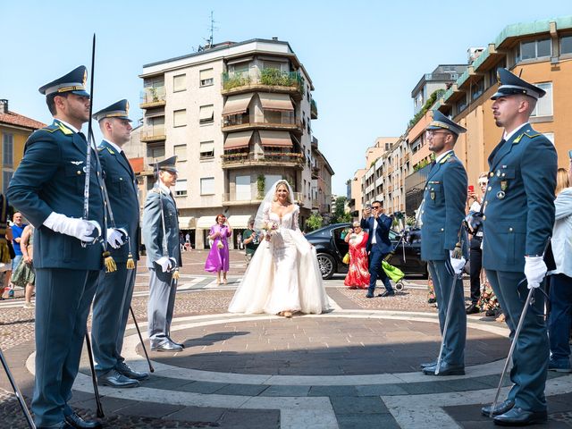 Il matrimonio di Davide e Claudia a Saronno, Varese 14