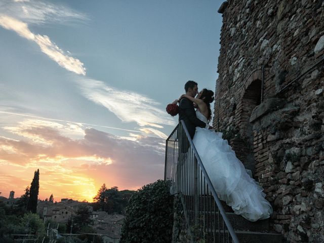 Il matrimonio di Linda e Alessio a Anghiari, Arezzo 38