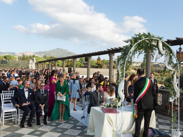 Il matrimonio di Domenico e Flavia a Grottaferrata, Roma 33