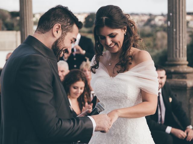 Il matrimonio di Domenico e Flavia a Grottaferrata, Roma 41