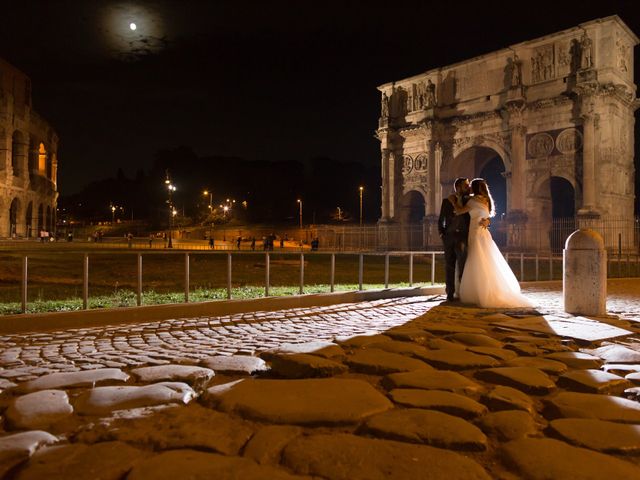 Il matrimonio di Domenico e Flavia a Grottaferrata, Roma 61