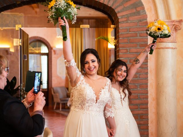 Il matrimonio di Elena e Alessia a Bagnolo San Vito, Mantova 46