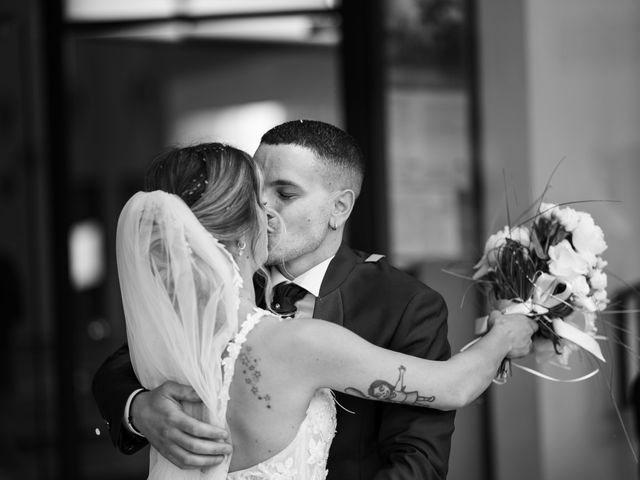 Il matrimonio di Davide  e Valentina  a Corte Franca, Brescia 7